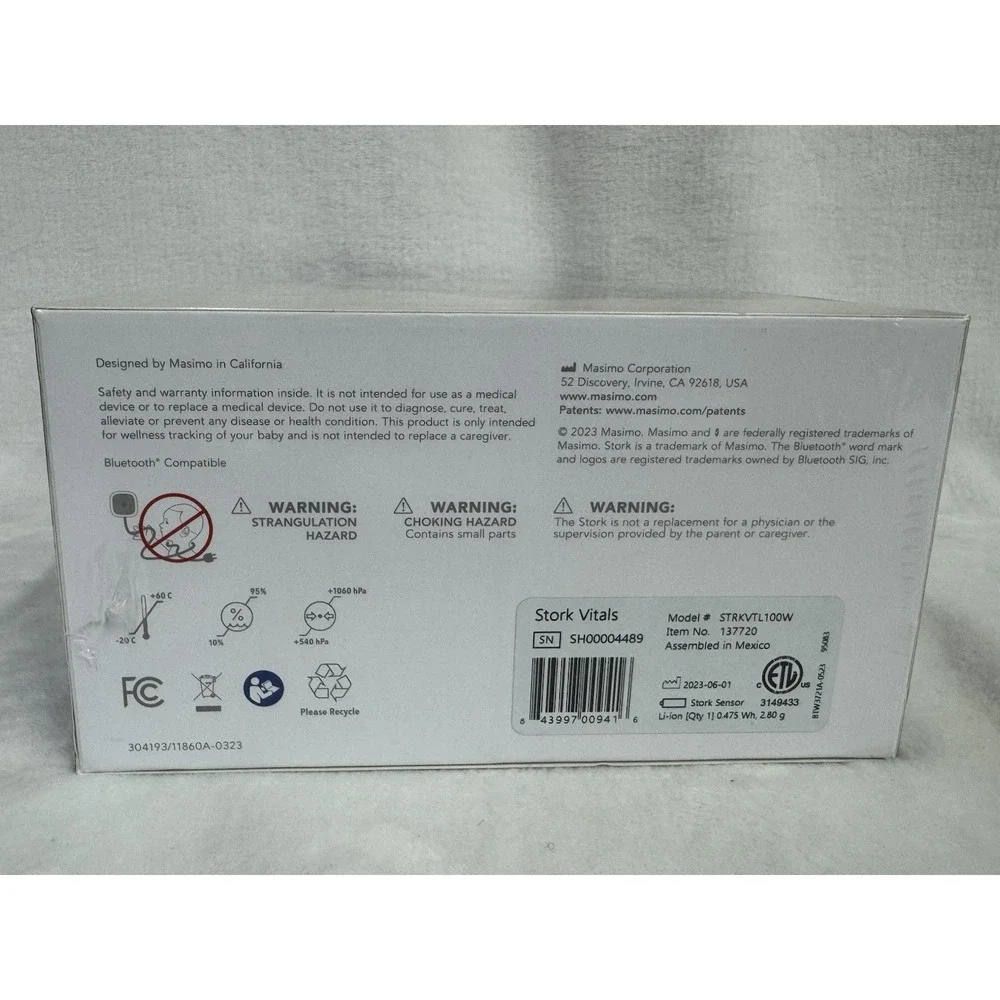 Masimo stork vitals